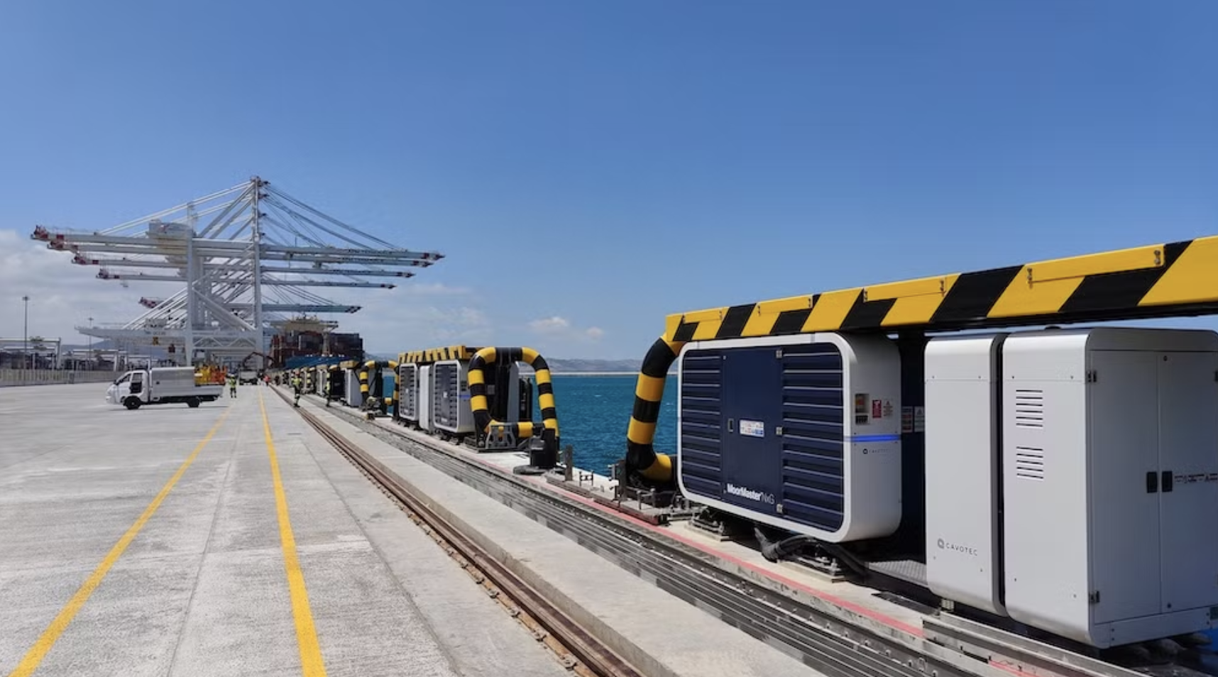 Cavotec comissiona sistema de atracação no terminal de Tânger