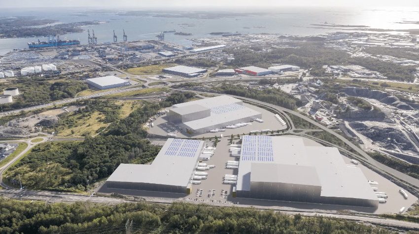 Porto de Gotemburgo e Castellum desenvolverão nova instalação logística