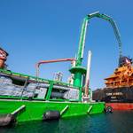 Abgasabsaugende Fähren reduzieren Schiffsemissionen im Hafen