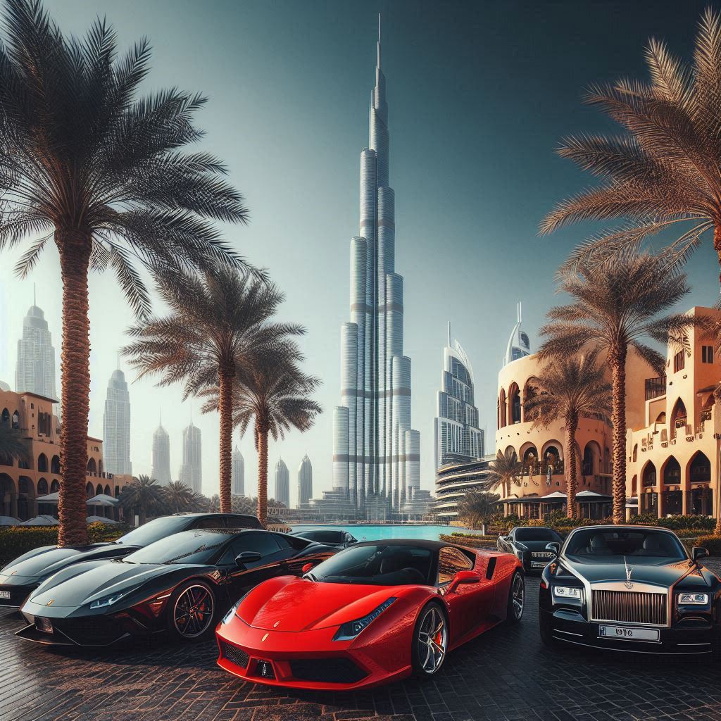 Quais carros VIP são mais escolhidos pelos hóspedes de Dubai para alugar?