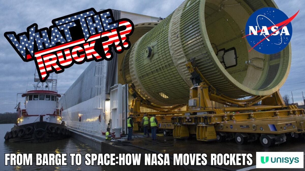Balsa Pegasus da NASA: A Enorme Barcaça de Foguetes | WHAT THE TRUCK?!?