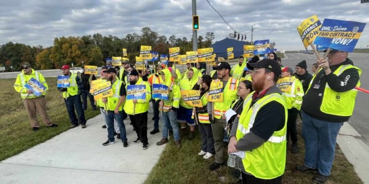 DHL Express Redirects Freighters Away from Cincinnati Hub as Precaution Amid Strike Concerns