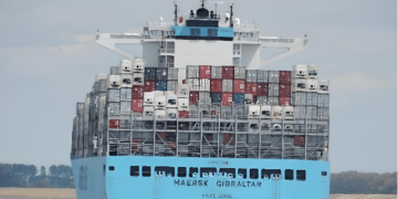 Maersk Gibraltar / Source: VesselFinder