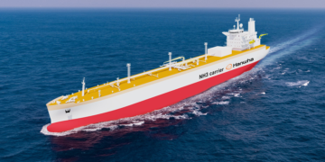 Hanwha Ocean secures a contract for an ultra-large ammonia carrier