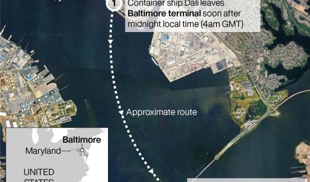 Experts Downplay Trade Implications of Baltimore Bridge Collapse