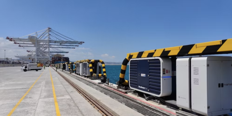 Cavotec commissions mooring system at Tangier terminal