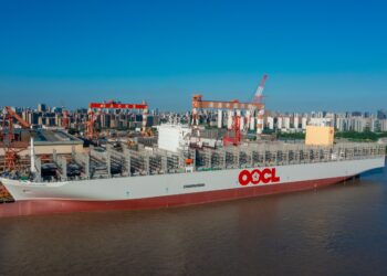OOCL unveils its last 24,188 TEU mega vessel