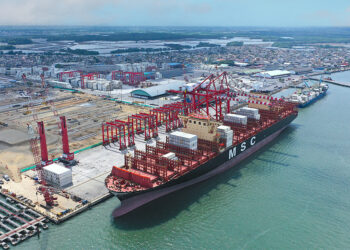 Yilport unveils new container berth and yard at Puerto Bolívar