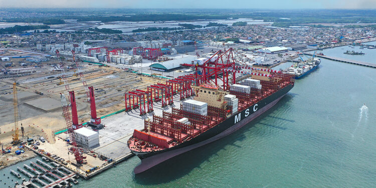 Yilport unveils new container berth and yard at Puerto Bolívar