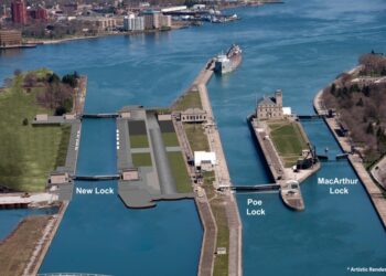 Second Phase of New Soo Lock Construction Completed
