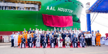 AAL Shipping receives third Super B-Class multipurpose heavy lift vessel