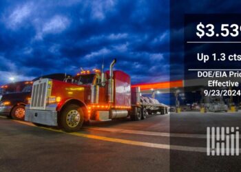 After 10 straight weeks of declines, DOE/EIA diesel price up slightly