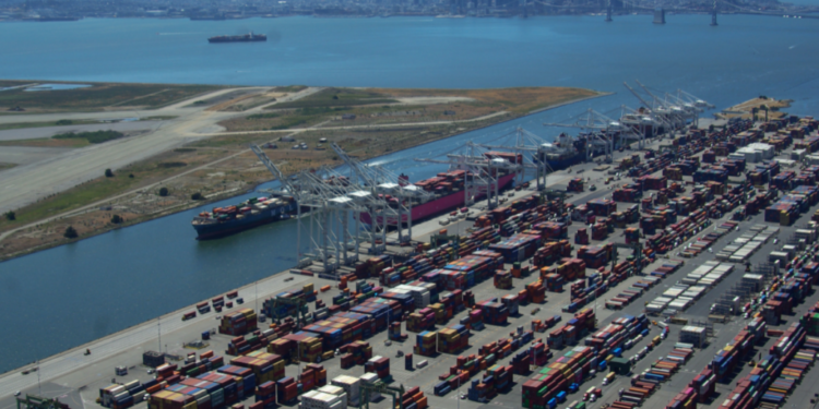 August loaded imports register double-digit growth in Oakland