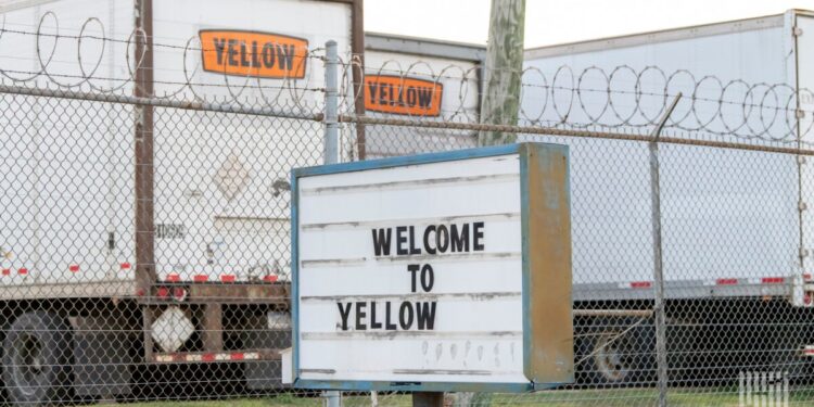 Delaware bankruptcy court says Yellow owes pensions, stock drops 90%