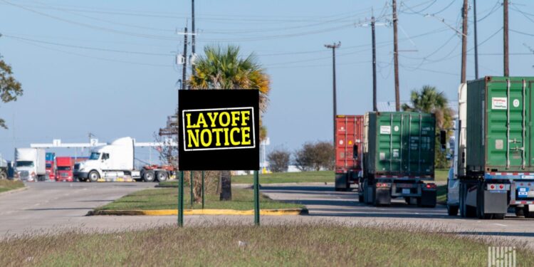 Digital freight broker furloughs workers after losing key customers