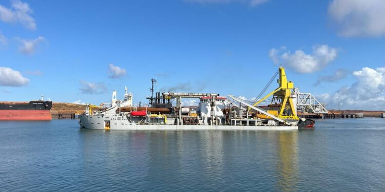 Dredging Commences at Australia’s Port Hedland