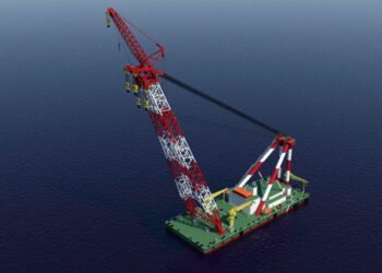 Drydocks World orders new Floating Sheerleg Crane from ZPMC