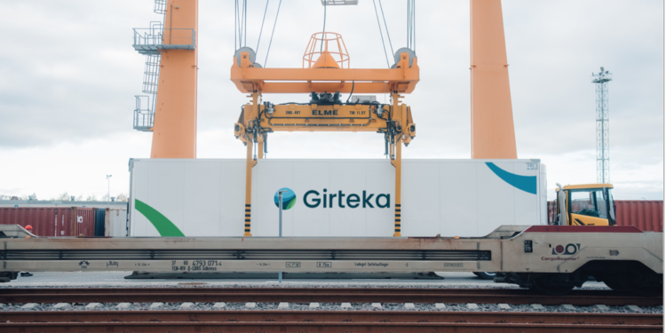 Girteka expands sustainable logistics with intermodal rail network integration