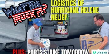 How logistics companies are helping with Helene recovery; ports strike tomorrow | WHAT THE TRUCK?!?
