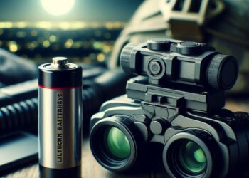 Lithium Batteries Power AGM Night Vision Goggles for Enhanced Performance