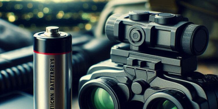 Lithium Batteries Power AGM Night Vision Goggles for Enhanced Performance