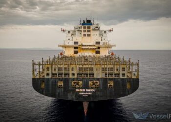 Maersk ship collision injures two crew