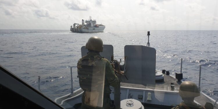 Maritime security threats in Red Sea and Gulf of Guinea