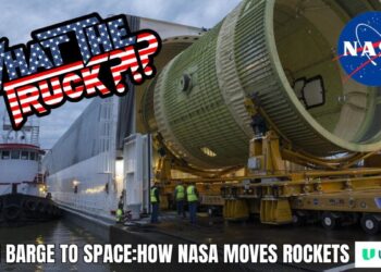 NASA’s Barge Pegasus: The massive rocket ferry | WHAT THE TRUCK?!?