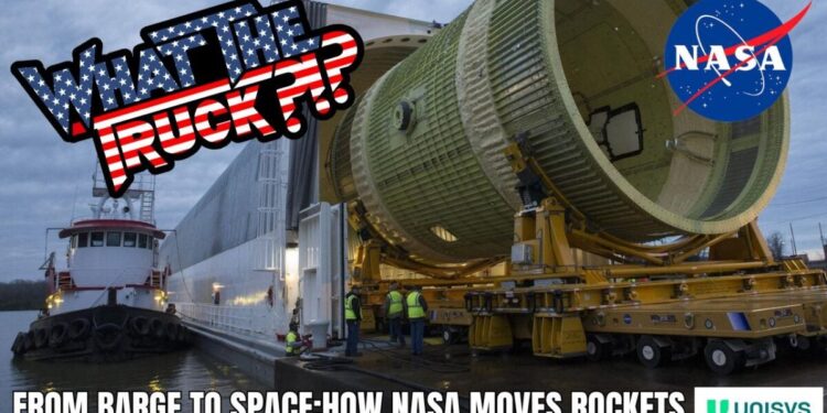 NASA’s Barge Pegasus: The massive rocket ferry | WHAT THE TRUCK?!?