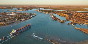 Pilbara Ports handle 65.8 million tonnes in August
