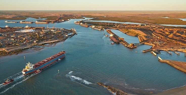 Pilbara Ports handle 65.8 million tonnes in August