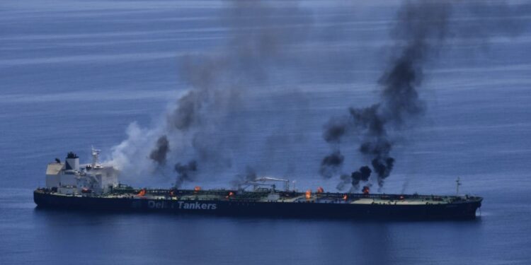 Tanker still on fire days after Houthi onslaught