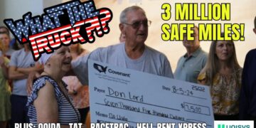 Trucker honored for 3M accident free miles; NTDAW roundup; OOIDA teams with TAT | WHAT THE TRUCK?!?