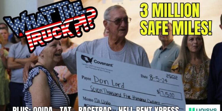 Trucker honored for 3M accident free miles; NTDAW roundup; OOIDA teams with TAT | WHAT THE TRUCK?!?