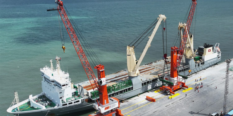 Visayas Container Terminal Receives New Konecranes Mobile Harbor Cranes
