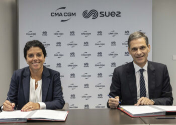 CMA CGM, SUEZ sign MoU to develop biomethane production in Europe