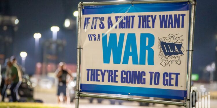 Dock workers commence strikes at ports across U.S. East, Gulf Coast