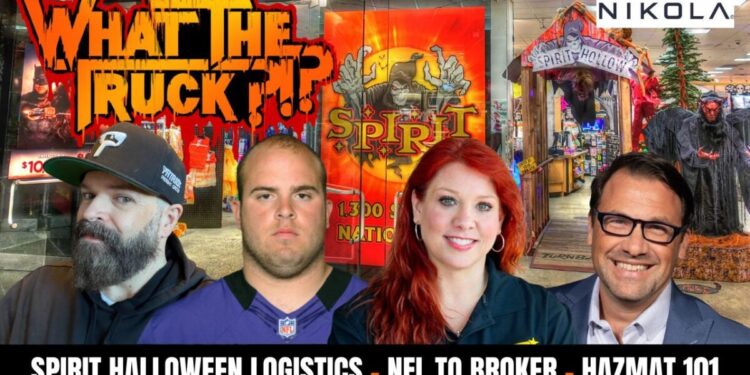 How Spirit Halloween is doing same-day delivery; Hazmat 101; from NFL to broker | WHAT THE TRUCK?!?