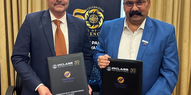 Indian Register of Shipping partners with SeaTech for green tug design and sustainability initiatives