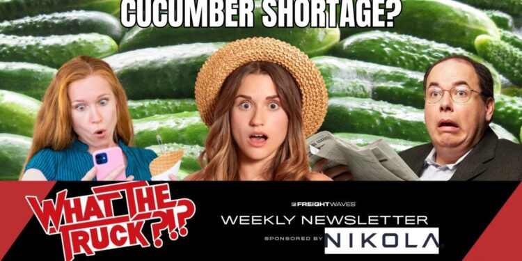 Is a TikToker with 6.8M followers causing a cucumber shortage?