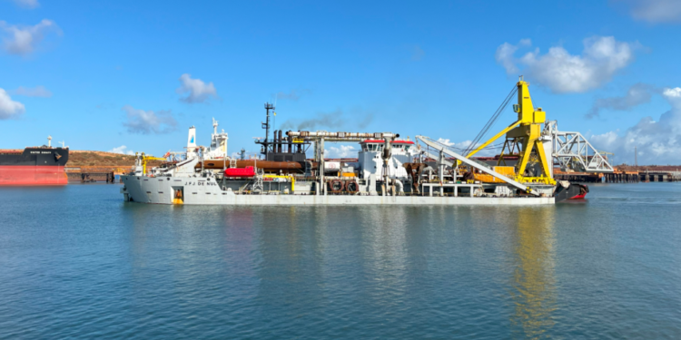 Jan De Nul Group launches dredging operations at Port Hedland