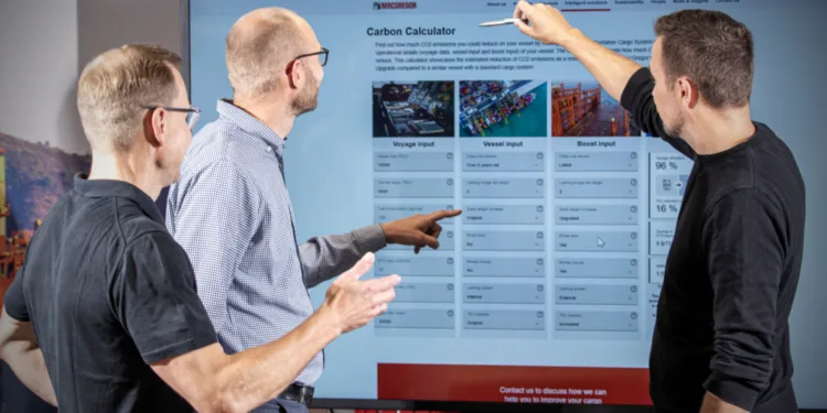 MacGregor unveils free digital Carbon Calculator for its Cargo Boost solution