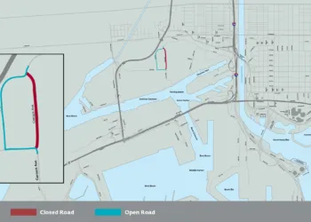 Port of Long Beach announces partial closure of Carrack Avenue