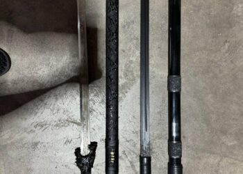 Singapore authorities seize swords in containers