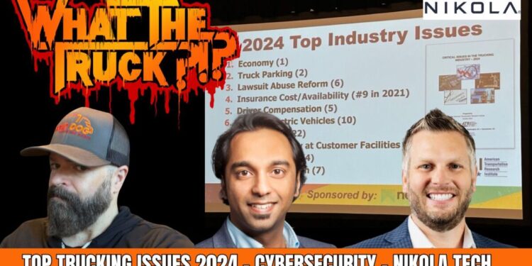 Trucking’s top issues; software driving Nikola; Port of Los Angeles $1T quarter? | WHAT THE TRUCK?!?