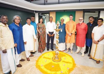 V. Group opens expanded office in India