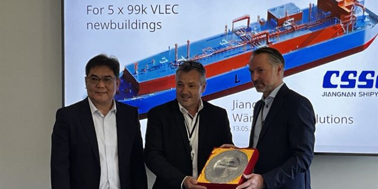 Wärtsilä to provide fuel and cargo handling systems for new VLEC vessels