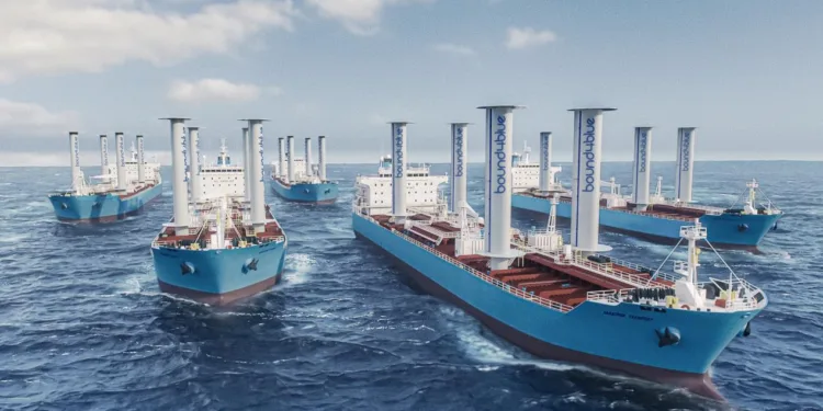 Bound4blue secures major wind propulsion deal with Maersk Tankers