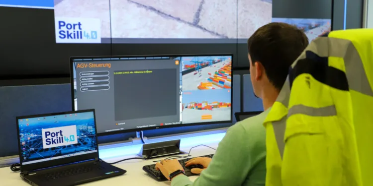 Innovative training centre opens for digitalised port operations in Hamburg