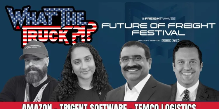 Live from F3 Day 1 with Amazon, Trigent Software, Temco Logistics | WHAT THE TRUCK?!?